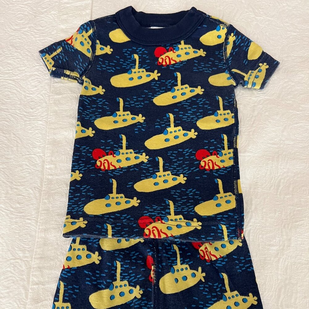 Hanna Andersson Boys Short Pajamas 2T